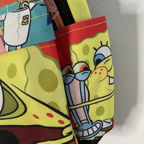 SpongeBob SquarePants Backpack Kids Nickelodeon Patrick Gary New with Tags Ruz - Picture 3 of 9